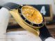 Perfect Replica Tudor All Gold Case Yellow Face Black Leather Strap 42mm Watch (8)_th.jpg